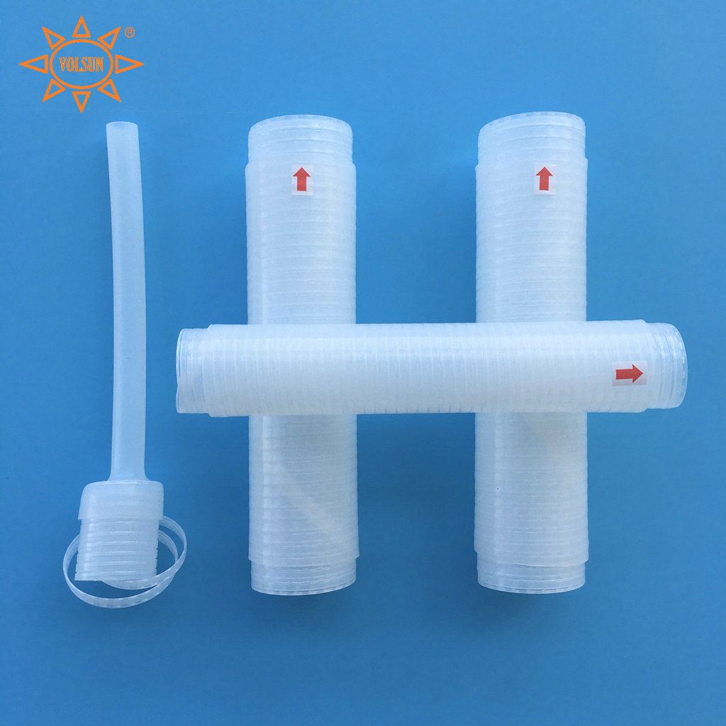 Volsun New Silicone Rubber Clear Cold Shrink Tube
