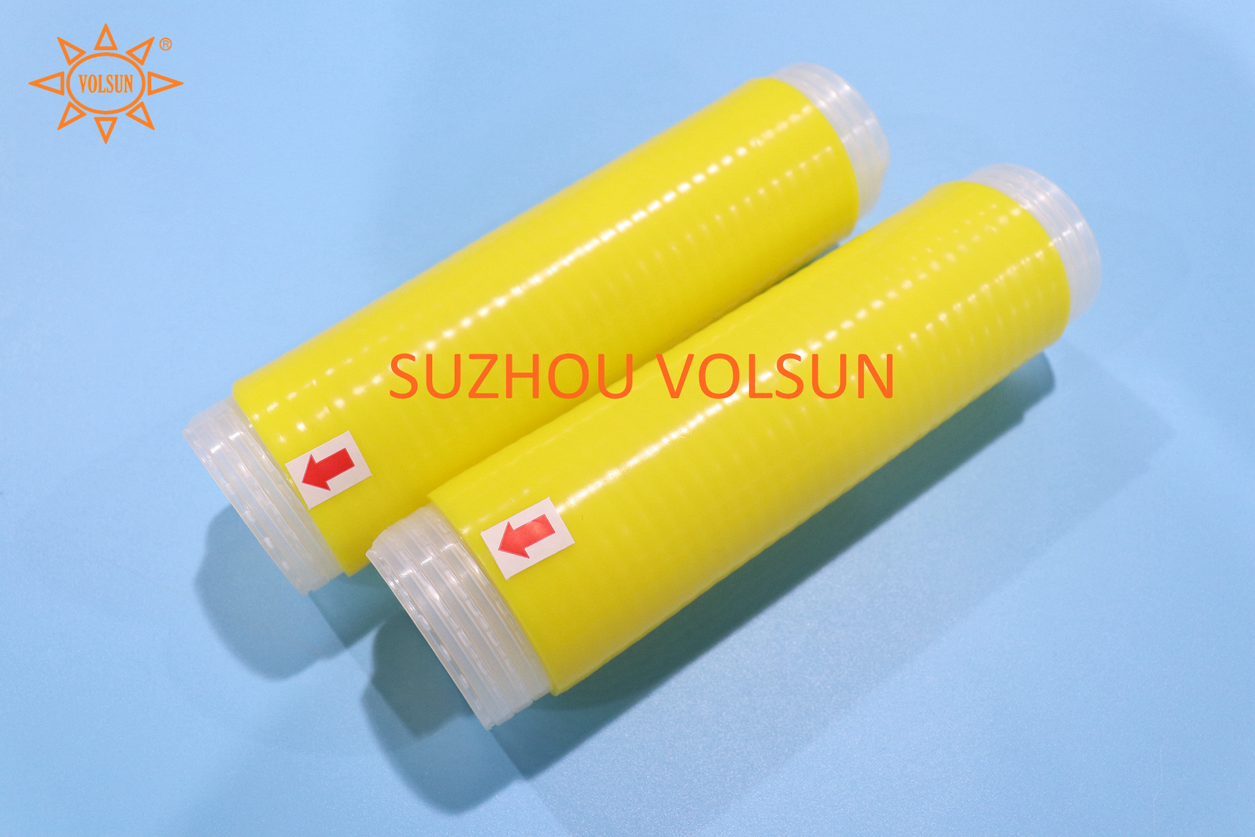 IP68 Waterproof Silicone Rubber Yellow Cold Shrink Tube