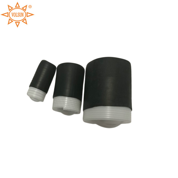 Waterproof Insulation Sealing EPDM Cold Shrink End Caps For Cables