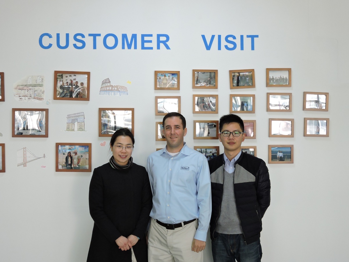 Cold Shrink Tubing Customer from California Visited Volsun Electronics